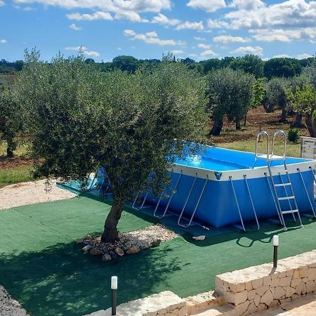 アルベロベッロTrullo Dell' Edera Con Piscina Privataアパートメント エクステリア 写真