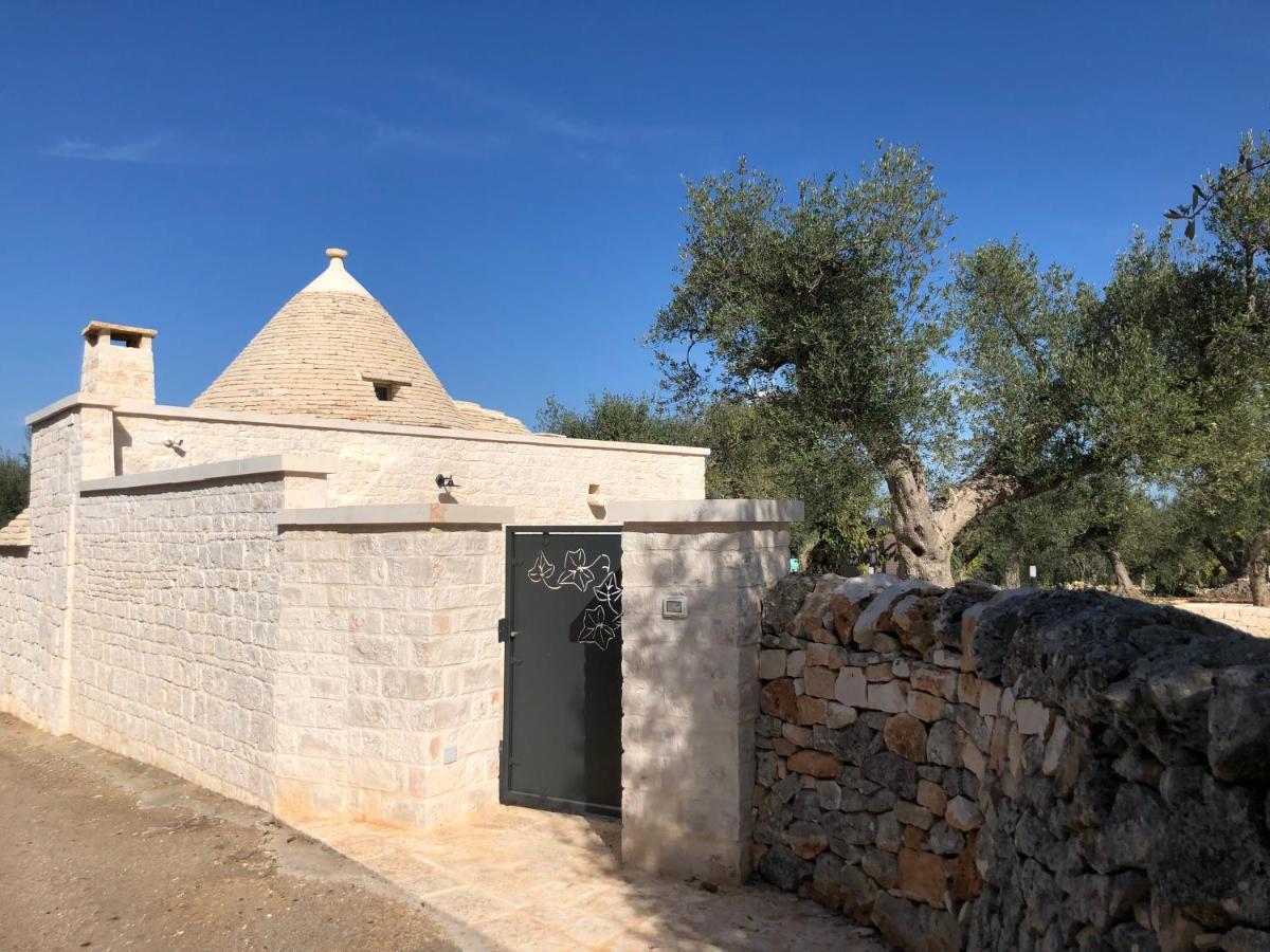 アルベロベッロTrullo Dell' Edera Con Piscina Privataアパートメント エクステリア 写真