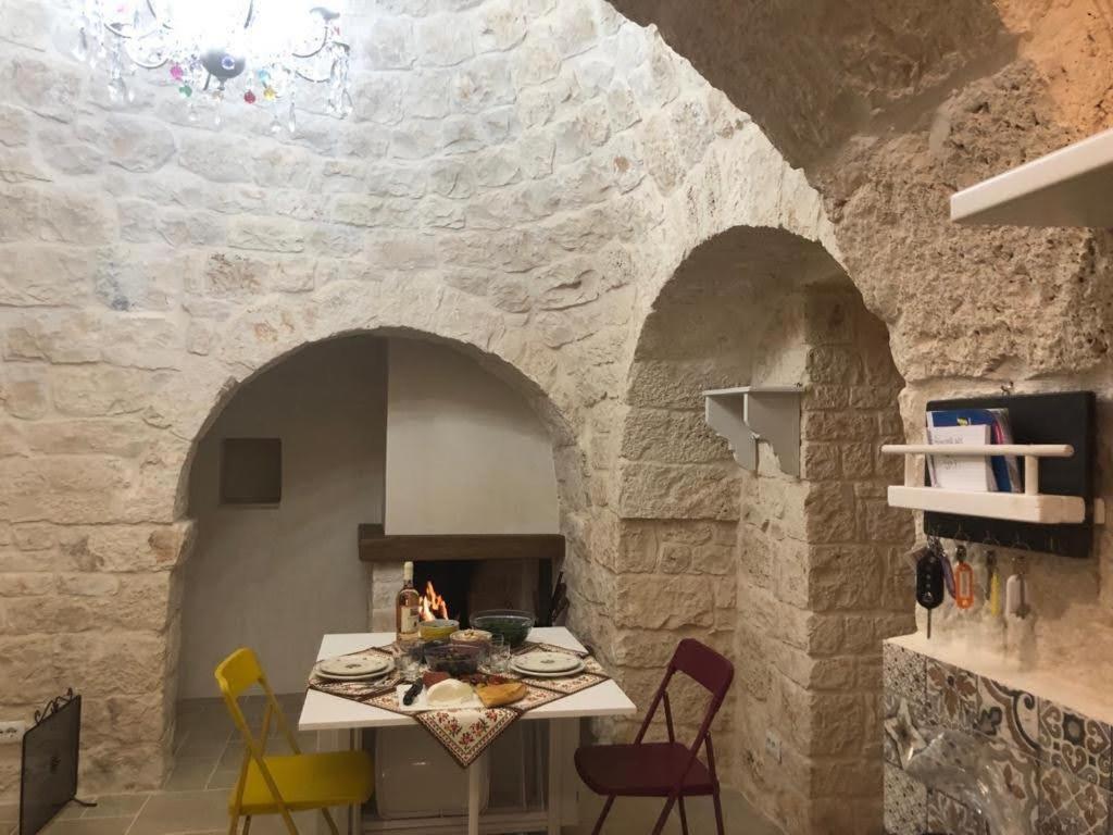 アルベロベッロTrullo Dell' Edera Con Piscina Privataアパートメント エクステリア 写真